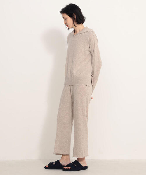 ◆送料・関税無料◆JAMES PERSE カシミア混 リブニットワンピ ワンピース パールボタン ワイドリブ ニット Prima Scherrer 全7