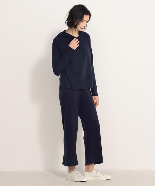 ◆送料・関税無料◆JAMES PERSE カシミア混 リブニットワンピ ワンピース パールボタン ワイドリブ ニット Prima Scherrer 全7
