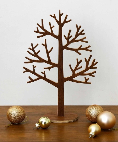 木製クリスマスツリー マスターウォール 新品 クリスマスツリー マスターウォール ウォールナット オイル仕上げ