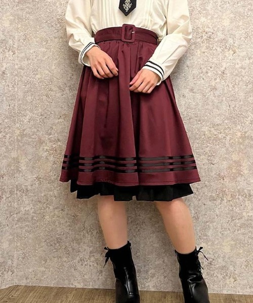 axes femme（アクシーズ ファム） スカート レディース ミリタリー風