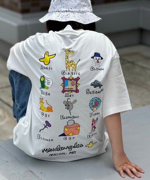 マークゴンザレス　mark gonzales シルクスクリーンプリント　アート Mark Gonzales（マークゴンザレス） tシャツ MARK GONZALES ART WORK