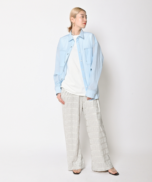 CITYSHOP パンツ METALLIC GATHERING : ZOZOTOWN Yahoo!店