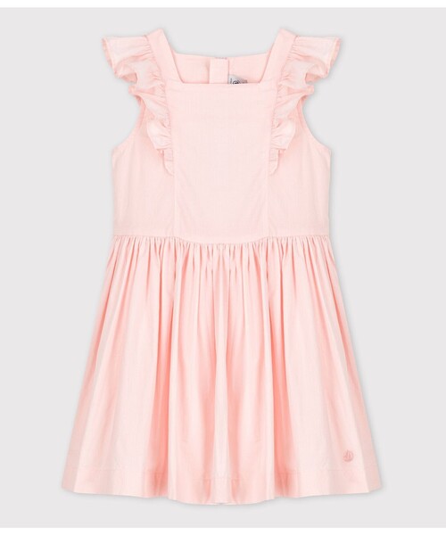 PETIT BATEAU（プチバトー） ワンピース ポプリンワンピース キッズ 