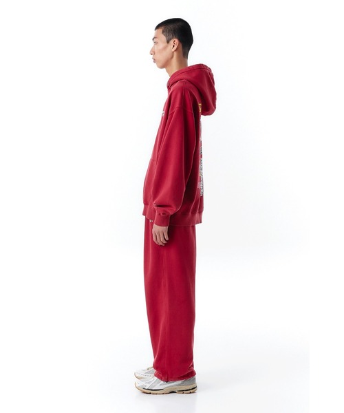 ★OY★VINTAGE WASHED SWEAT PANTS-DEEP RED★正規品/直送料込 OY スウェットパンツ ジャージ 「OY/オーワイ」VINTAGE WASHED