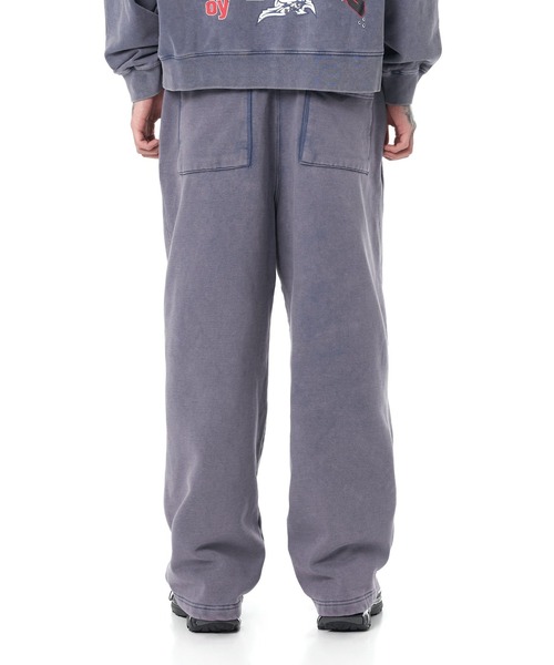 ★OY★VINTAGE WASHED SWEAT PANTS-DEEP RED★正規品/直送料込 OY スウェットパンツ ジャージ 「OY/オーワイ」VINTAGE WASHED