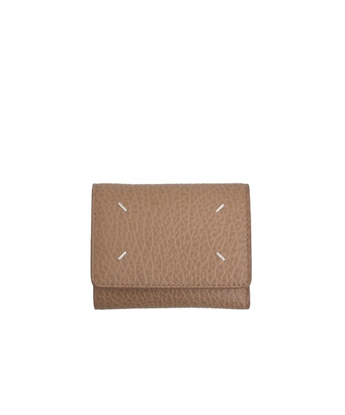 良品✨ メゾンマルジェラ マネークリップ 三つ折り レザー 財布 ブラウン Maison Margiela（メゾンマルジェラ） 財布 WALLET CLIP 3 WITH ZIP