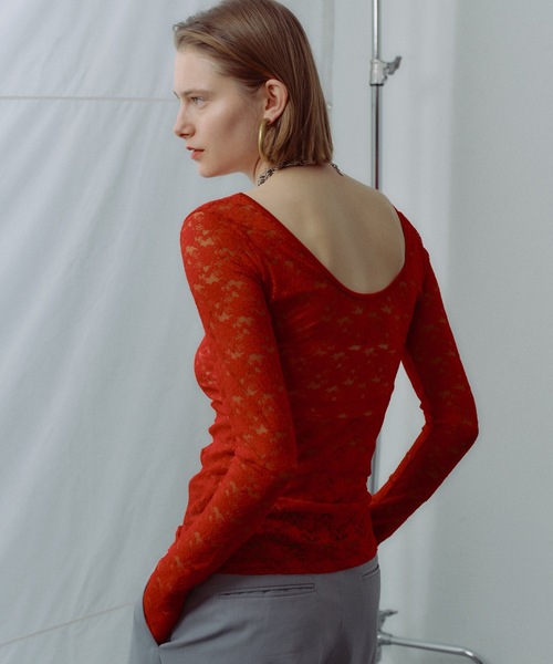 tシャツ 2way lace top／2wayレーストップス レディース : ZOZOTOWN