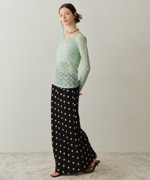 トップス draw drawers Lace 2way Tops Lace 2way Tops – draw