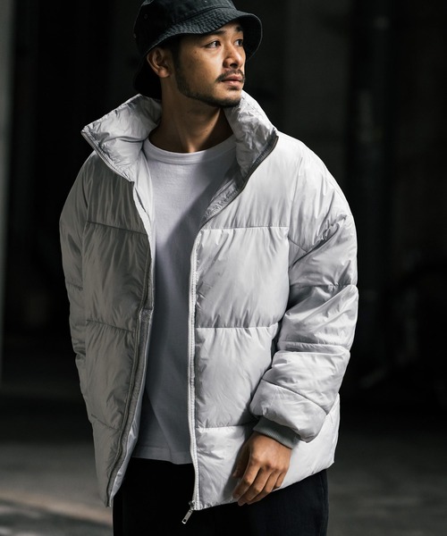 ジャケット・アウター BULL downjacket Rocky Monroe ダウンジャケット ダウン オーバーサイズスタンド