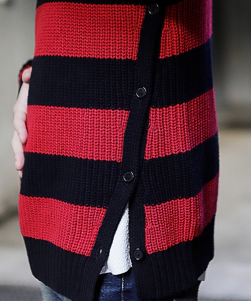 「RATTLE TRAP」 長袖ニット M ライトベージュ メンズ_画像10