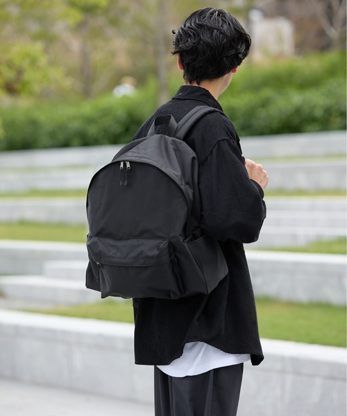ナイロン ブラック リュック・バックパック meltum デイバック リュック NYLON BACK PACK / ナイロンバック