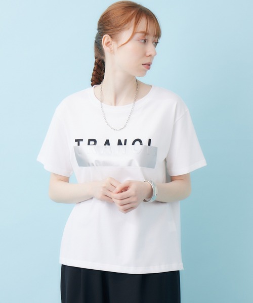 TRANOI Tシャツ トラノイ TRANOI tシャツ TRANOI. TRANOI.TEE レディース : ZOZOTOWN
