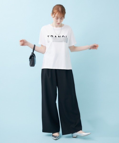 TRANOI tシャツ TRANOI. TRANOI.TEE レディース : ZOZOTOWN