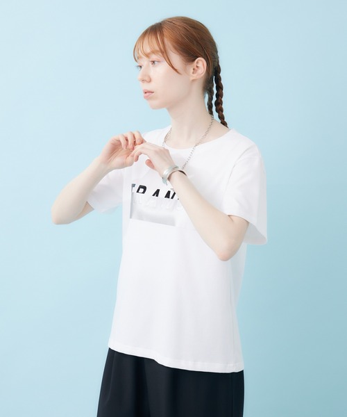 TRANOI tシャツ TRANOI. TRANOI.TEE レディース : ZOZOTOWN