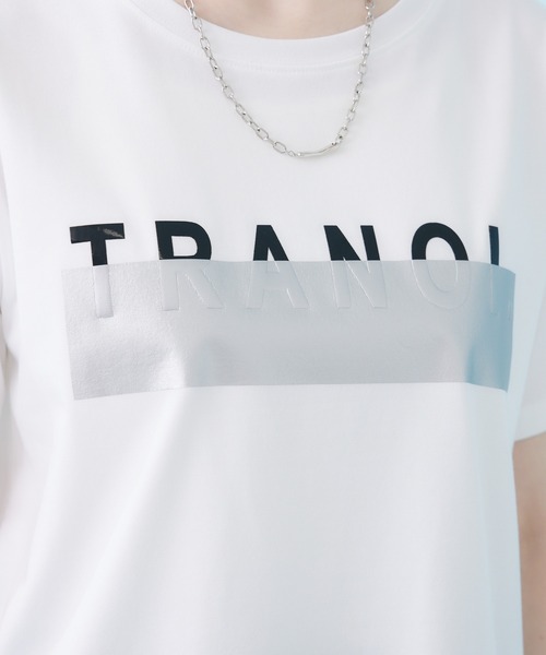 tシャツ TRANOI 箔ロゴTRANOI.TEE レディース TRANOI tシャツ TRANOI. TRANOI.TEE レディース : ZOZOTOWN
