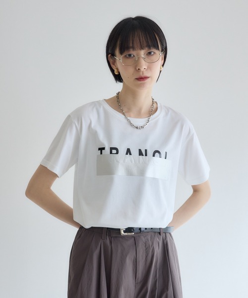 TRANOI tシャツ 半袖 TRANOI. Tシャツ レディース : ZOZOTOWN Yahoo!店