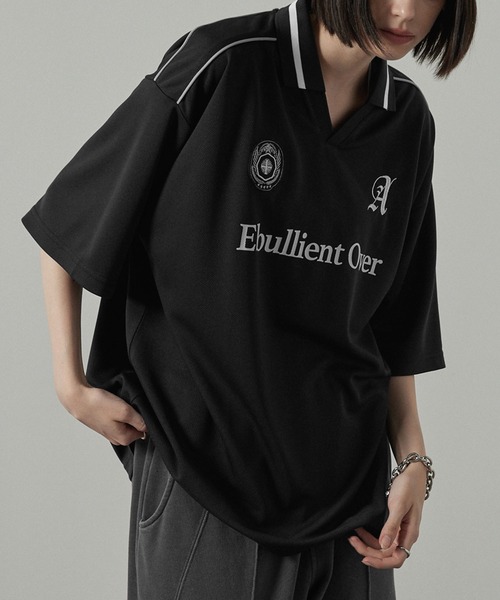 tシャツ 「Alfred Alex」ハニカムメッシュ ビッグゲームシャツ