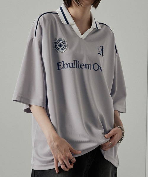 tシャツ 「Alfred Alex」ハニカムメッシュ ビッグゲームシャツ