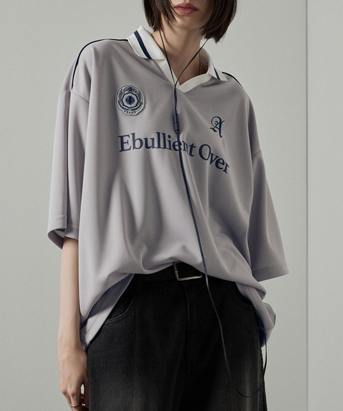 tシャツ 「Alfred Alex」ハニカムメッシュ ビッグゲームシャツ