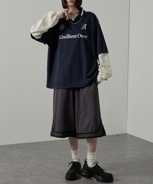 tシャツ 「Alfred Alex」ハニカムメッシュ ビッグゲームシャツ
