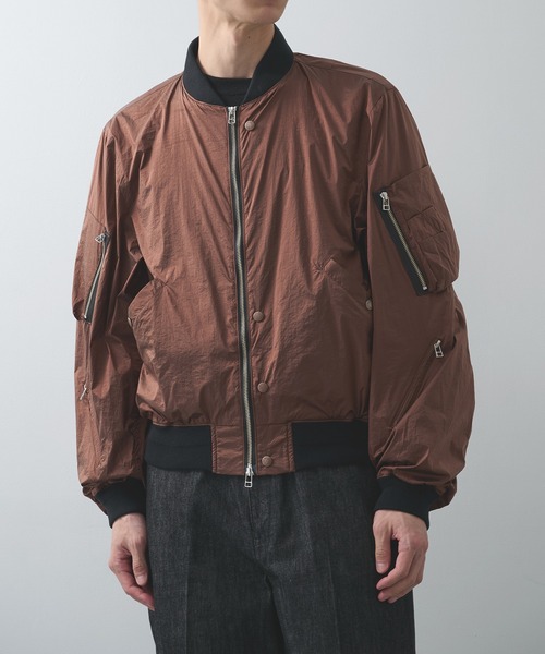 BED j.w. FORD ベッドフォード MA1 ボンバージャケット 短丈 BED J.W. FORD（ベッドフォード） ma1 ma-1 「BED j.w. FORD/ベッド