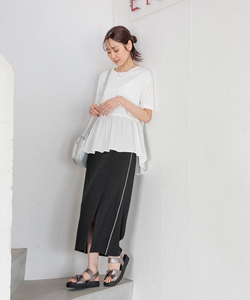 。様 専用出品 GLOBAL WORK スカート ウツクシルエットIラインスカート/123719
