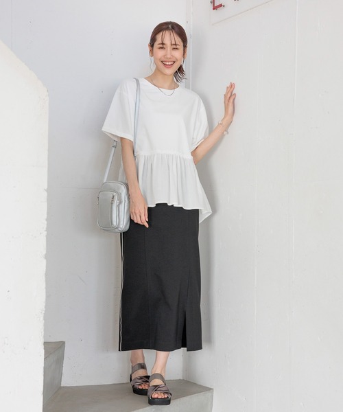 6こセット GLOBAL WORK｜ウツクシルエットIラインスカート/123719