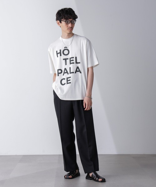 NANO universe tシャツ 「HOTEL PALACE(オテルパレス)」COVEROSS(R 