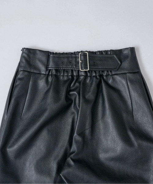 パンツ diamond cutting leather PT / ダイアカットレザーパンツ 