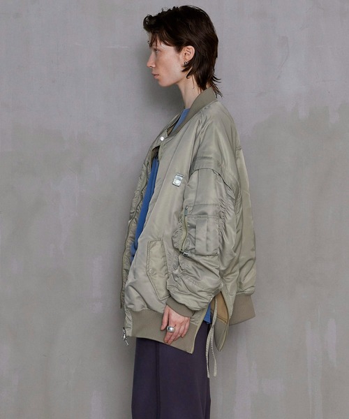 MAISON SPECIAL ジャケット MA-1 Bicolor Reversible MA-1/バイ