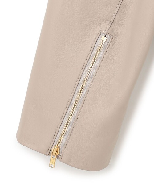 23区 ラムレザー ノーカラージャケット 23区｜ラムレザー ノーカラージャケット | Rakuten Fashion(楽天