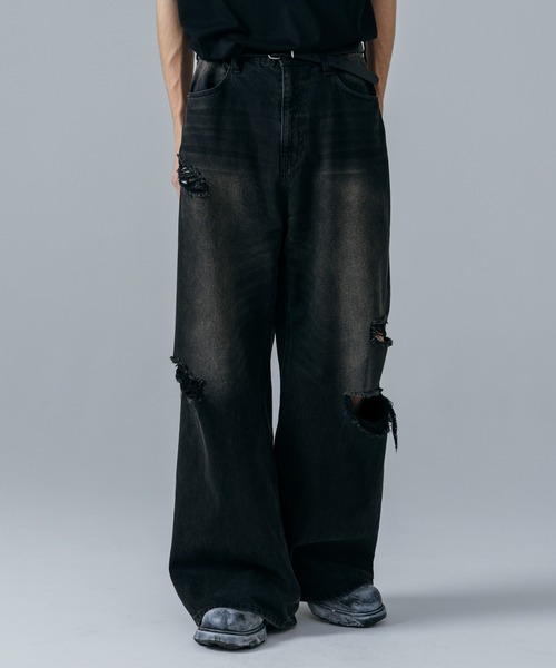 ajouter flow ジーンズ 「ajouter flow」vintage like buggy denim