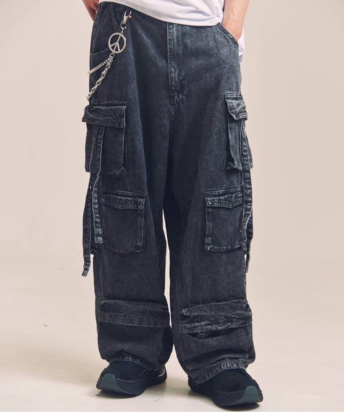 専用gimmick Parachute Cargo Pants カーゴパンツ goa gimmick Parachute Cargo Pants カーゴパンツ - メルカリ