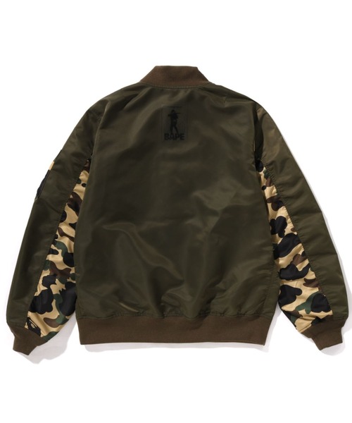 A BATHING APE  モッズコート A BATHING APE ミリタリージャケット モッズコート BAPE X BLACK