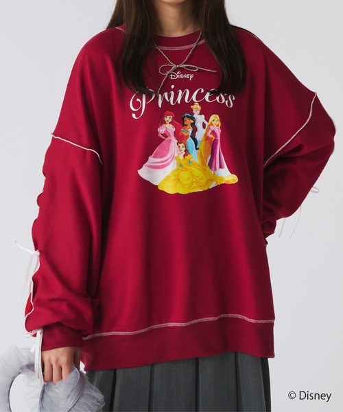 coen限定／ディズニーデザイン キャラクター刺繍ハーフジップ