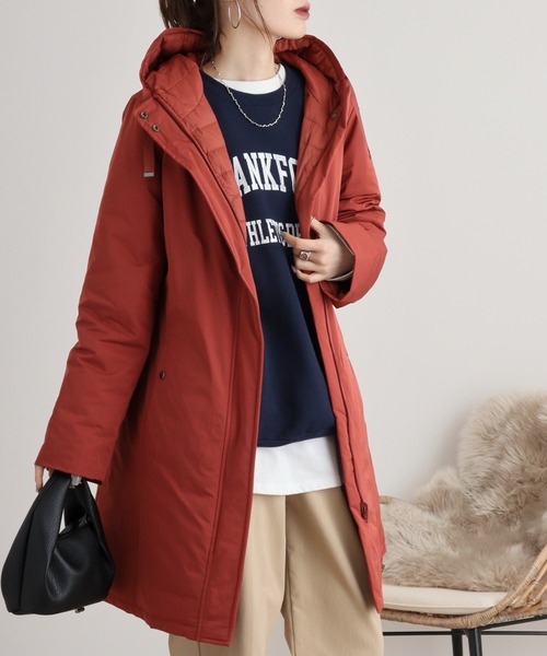 まりん　　レディース　ダウンコート　リバーシブル　サイズ　46 ダウンコート ダウンジャケット BRODIAEA リバーシブルダウンコート