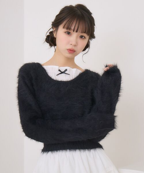 C’EST MOIJEU 異素材切替ニットセーター新品 KatoreyA - C'EST MOIJEU｜Yahoo!ショッピング