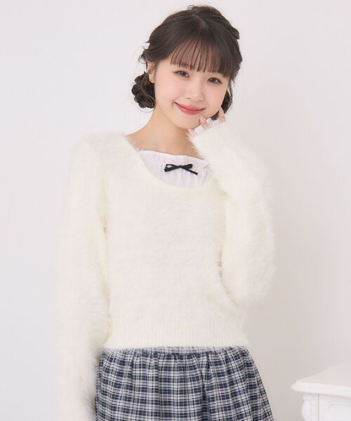 C’EST MOIJEU 異素材切替ニットセーター新品 KatoreyA - C'EST MOIJEU｜Yahoo!ショッピング