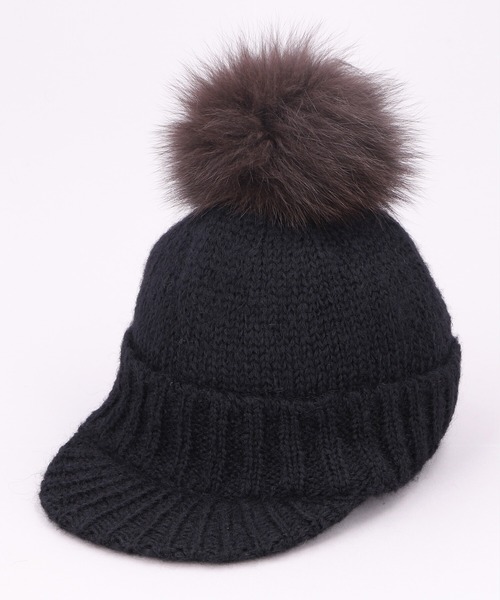 CA4LA（カシラ） ニット帽 ニットキャップ FUWA CAP2 レディース