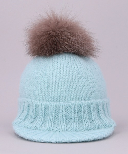 CA4LA（カシラ） ニット帽 ニットキャップ FUWA CAP2 レディース