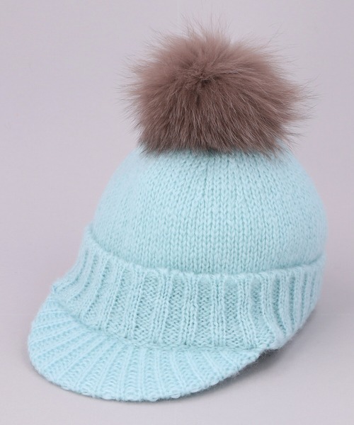 CA4LA（カシラ） ニット帽 ニットキャップ FUWA CAP2 レディース