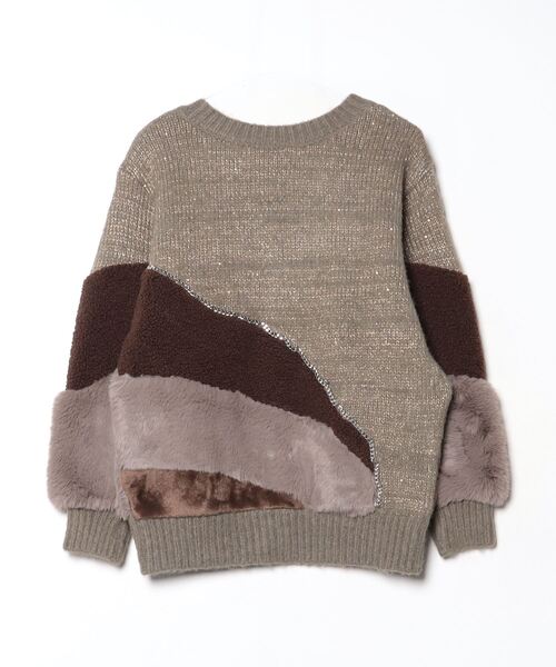 THE MILES カーディガン THEODORIC.dy Material Switching Chain