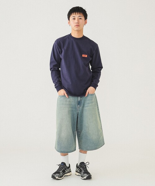 BEAMS（ビームス） tシャツ 「別注」UNIVERSAL OVERALL / ロゴ ロング