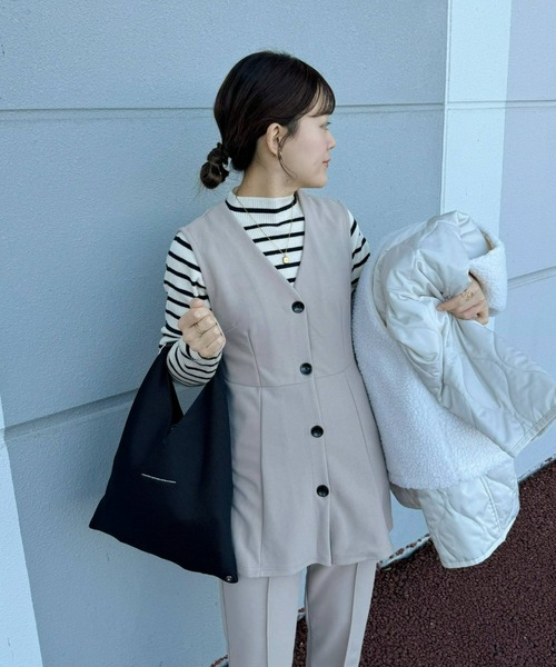 Nolley's ジレ、パンツ セットアップ