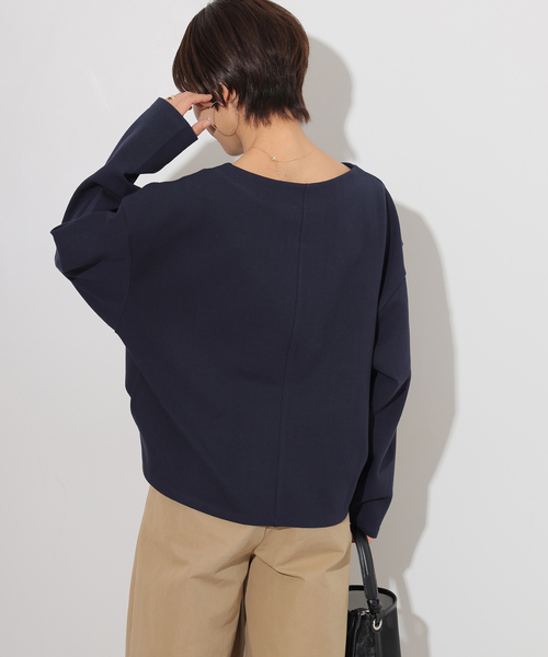 JOURNAL STANDARD relume tシャツ コットンボートネックオーバーサイズ 
