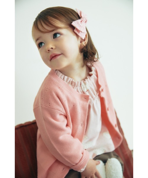 カーディガン ジョイニットカーディガン キッズ 子供服 女の子 