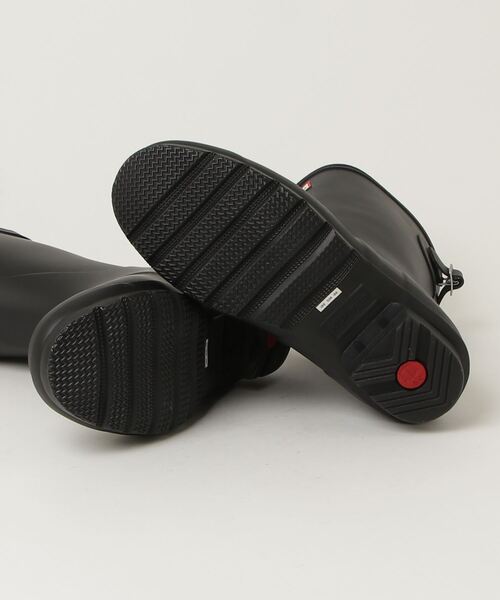 HUNTER ブラック レインブーツ UK 6 新品 HUNTER 「HUNTER」 レインブーツ UK6 ブラック レディース