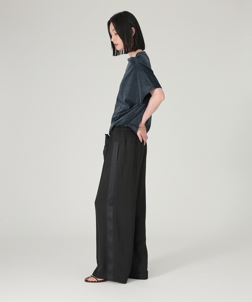 BABYLONE★ラインドロストパンツ[カーキ/36] BABYLONE パンツ ラインドロストパンツ レディース : ZOZOTOWN