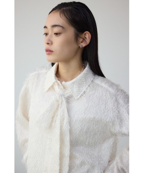 AZUL BY MOUSSY（アズールバイマウジー） ブラウス シャツ ボウタイ