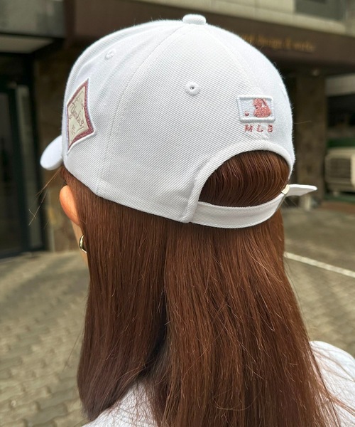 MLBコリア　キャップ　ホワイトピンク ピンク系 New Era(ニューエラ) MLB Korea(エムエルビーコリア
